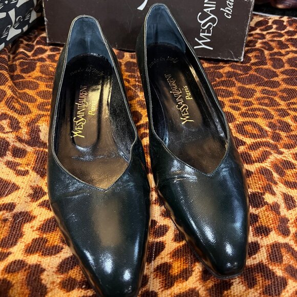 Vintage Yves Saint Laurent Shoes (NOS) - Picture 1 of 7